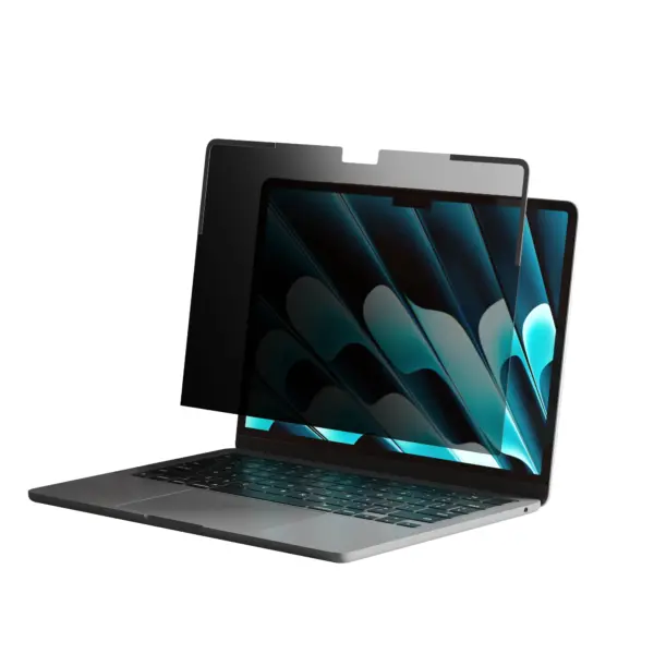 Hyper HyperShield magnetische privacy screen protector MacBook Air 13.6" - Transparent