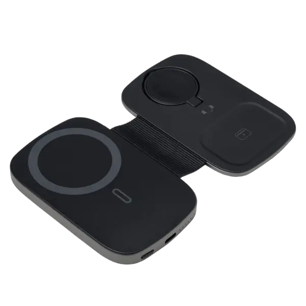 Scapade magnetische 3-in-1 powerbank (5.000mAh/15W) - Black
